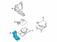 OEM 2015 Nissan Frontier STOPPER Diagram - 11225-ZG91A