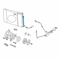 OEM Chrysler Aspen CONDENSER-Air Conditioning Diagram - 55056165AB