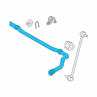 OEM 2021 Toyota RAV4 Prime Stabilizer Bar Diagram - 48811-0R060