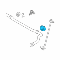 OEM 2019 Toyota Avalon Bushings Diagram - 48815-06260