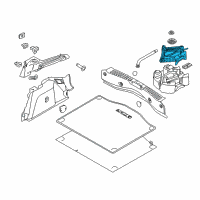 OEM Ford Focus Jack Diagram - DM5Z-17080-A