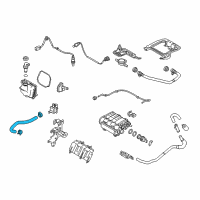 OEM Toyota Yaris iA Vacuum Hose Diagram - 23827-WB001