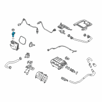 OEM 2020 Toyota Yaris PCV Valve Diagram - 12204-WB001