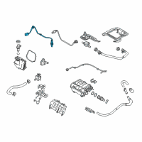 OEM Scion iA Front Oxygen Sensor Diagram - 89467-WB003