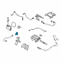 OEM 2020 Toyota Yaris Vacuum Valve Diagram - 25860-WB001