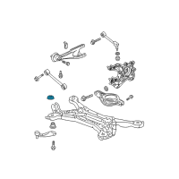 OEM 2005 Honda Odyssey Rubber, RR. Sub-Frame Stopper (RR) Diagram - 50371-SHJ-A02