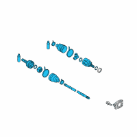 OEM 2015 Nissan Juke Drive SHFT RRRH Diagram - 39600-1KD0B