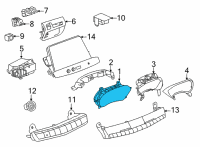 OEM 2020 Cadillac CT5 Cluster Diagram - 84875133