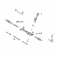 OEM 2003 Toyota Corolla Pressure Tube Diagram - 44419-02020