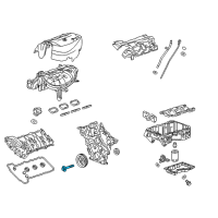 OEM GMC Balance Bolt Diagram - 11546516