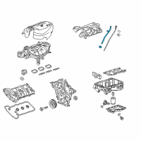 OEM 2020 Buick Regal Sportback Oil Tube Diagram - 12672634