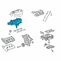 OEM Buick LaCrosse Intake Manifold Diagram - 12674126