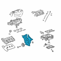 OEM Cadillac CT6 Front Shield Diagram - 12653146