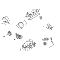 OEM 1994 Dodge Stealth Seal-CRANKSHAFT Oil Diagram - MD372249
