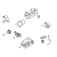 OEM Dodge Colt Gasket-Timing Cover Diagram - MD189493