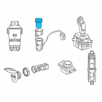 OEM 2021 Toyota GR Supra Lighter Diagram - 85520-WAA01