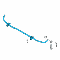 OEM 2020 BMW M2 Stabilizer, Rear Diagram - 33-55-7-853-266