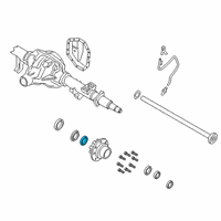 OEM 2017 Ford F-350 Super Duty Inner Bearing Cup Diagram - HC3Z-1243-C