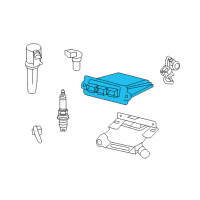 OEM Ford Escape ECM Diagram - 9L8Z-12A650-AFC