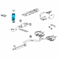 OEM 2016 Buick Regal Converter Diagram - 19420298