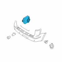 OEM Ford Escape Module Diagram - AL8Z-15K866-F