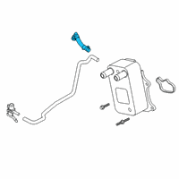 OEM Ford Explorer Hoses Diagram - L1MZ-6A715-A