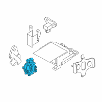 OEM 2018 Chevrolet City Express Clock Spring Diagram - 19318165