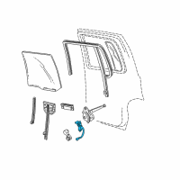 OEM 1996 Ford Explorer Motor Diagram - 1L2Z-7823395-BC