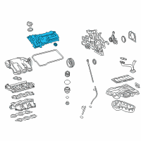 OEM Lexus RX450h Cover Sub-Assy, Cylinder Head Diagram - 11201-31270