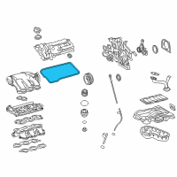 OEM 2010 Toyota RAV4 Valve Cover Gasket Diagram - 11214-31020