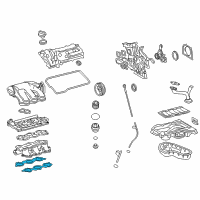 OEM 2018 Toyota Highlander Manifold Gasket Diagram - 17177-31070