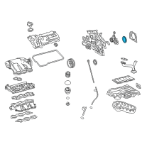 OEM 2013 Lexus ES350 Seal, Type T Oil Diagram - 90311-92011