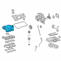 OEM 2018 Toyota Highlander Plenum Diagram - 17190-31280