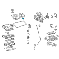 OEM 2018 Toyota Highlander Valve Cover Grommet Diagram - 1119331010