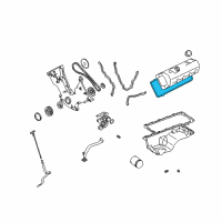 OEM 2002 Ford Explorer Gasket Diagram - F6AZ-6584-BA