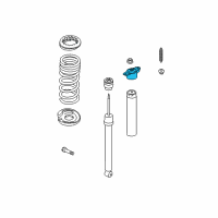 OEM Ford Escape Upper Mount Diagram - CV6Z-18A161-B