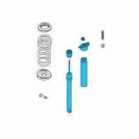 OEM 2017 Lincoln MKC Shock Diagram - CV6Z-18125-AG