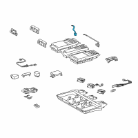 OEM 2008 Lexus RX400h Cable, Main Battery Diagram - G9242-48020