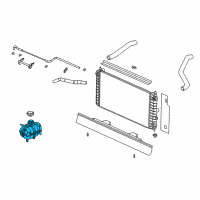 OEM 2008 Pontiac Solstice Reservoir Diagram - 10368831