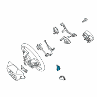 OEM 2018 Kia Sportage Switch Assembly-Paddle S Diagram - 96780D9100