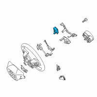 OEM 2022 Kia Sportage Switch Assembly-STRG Rem Diagram - 96720D9510