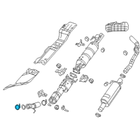 OEM 2019 Ram 2500 Clamp-Turbo Diagram - 68408739AB