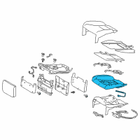 OEM 2021 Lexus LS500h BAG SUB-ASSY, SEAT C Diagram - 74061-50060