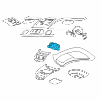 OEM 1994 Ford F-350 Lamp Assembly Diagram - F67Z-13776-CA