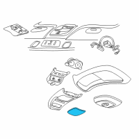 OEM 1995 Ford F-150 Lens Diagram - F3TZ-13783-A