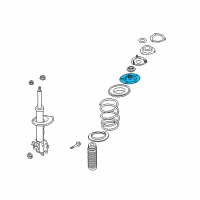 OEM Infiniti FX35 Seal-Rubber, Front Spring Diagram - 54034-CK000