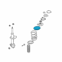 OEM 2003 Nissan Murano Front Spring Seat Diagram - 54036-CA000