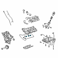 OEM 2022 Buick Encore GX Seal-Spark Plug Shield Diagram - 12613249