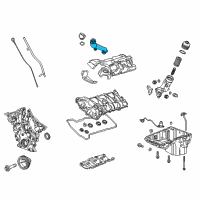 OEM 2018 Chevrolet Colorado Filler Tube Diagram - 12674270