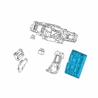 OEM 2020 Honda Accord Unit Assembly Bcm (Ser Diagram - 38809-TVA-AB1